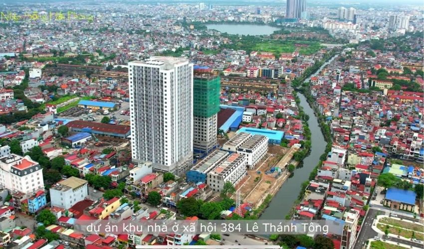 Khu nhà ở xã hội 384 Lê Thánh Tông giá 18.875 triệu/m2