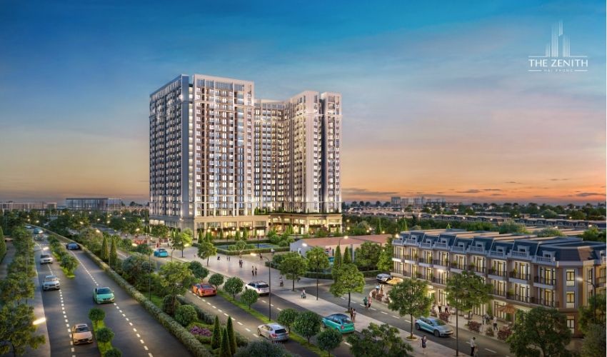 Chung cư cao cấp The Zenith được ra mắt thị trường Bất động sản Hải Phòng